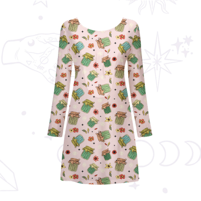 Purplehecate The Pickles Beachwear Cover-Up Dress